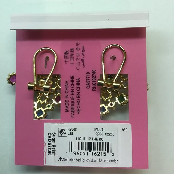 Kate Spade New Square Statement Earrings - Picture 3 of 3